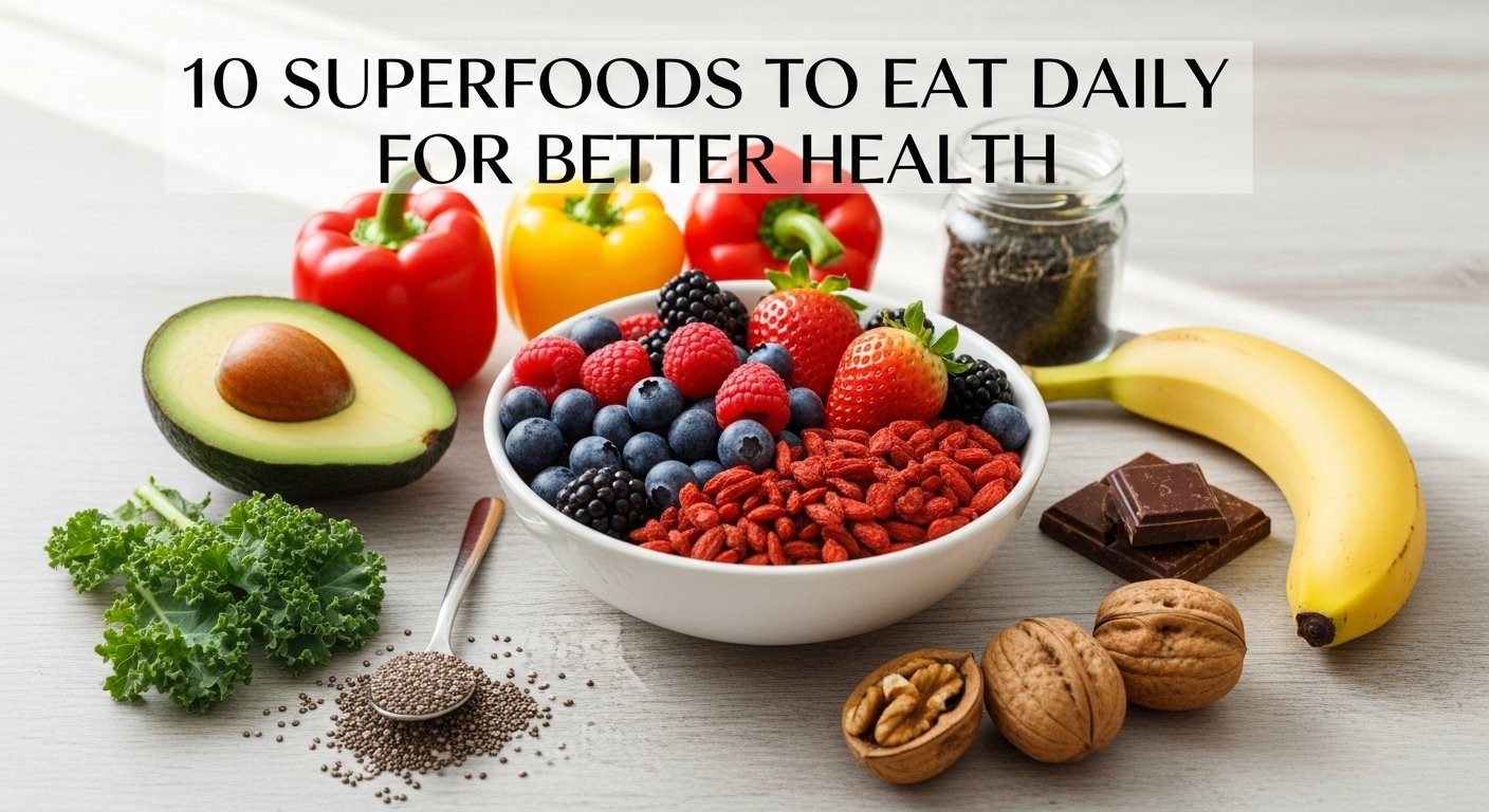 10 Superfoods to Eat Daily for Better Health