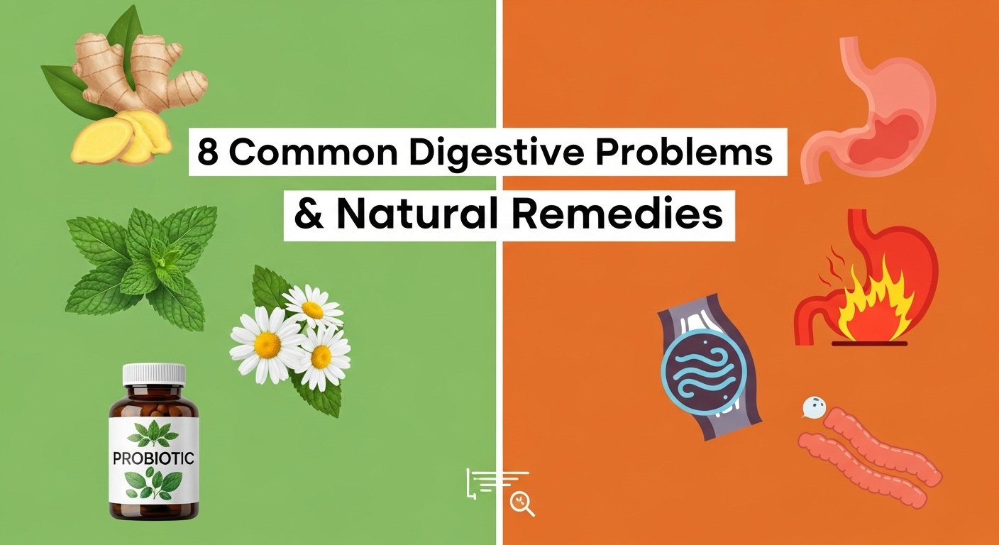 Common Digestive Problems & Natural Remedies