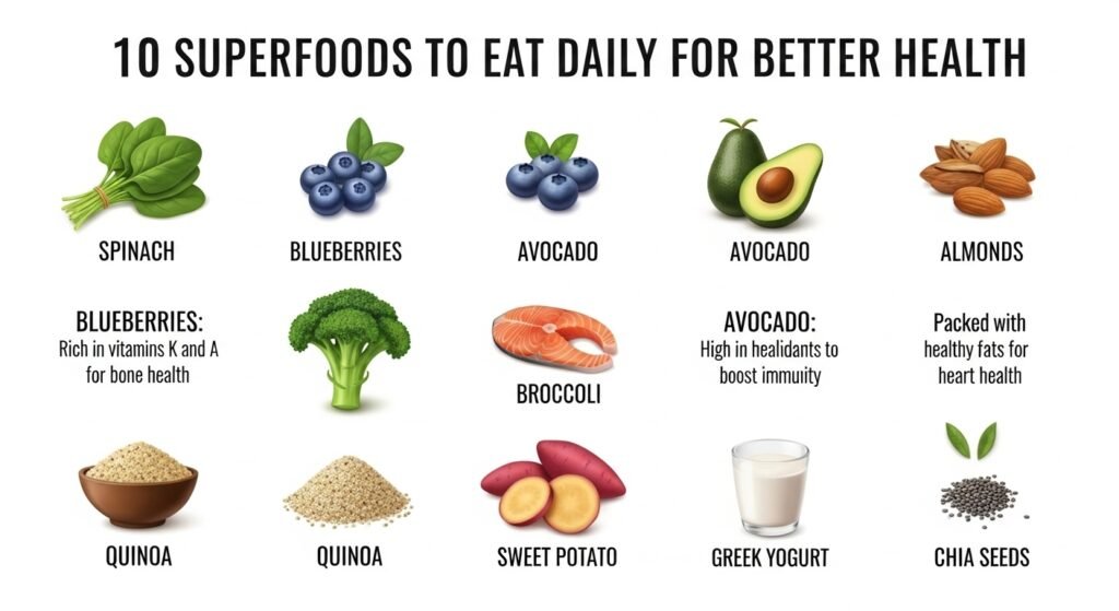 10 Superfoods to Eat