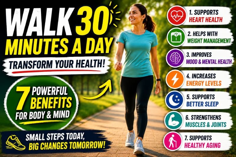 How Walking 30 Minutes